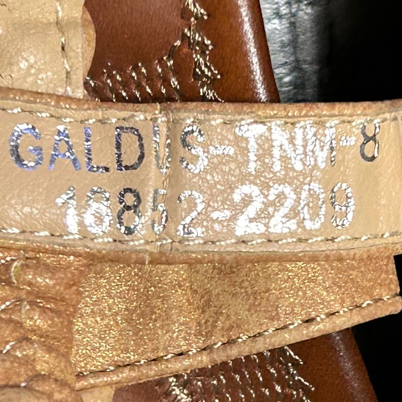 Braided Tan Sandals - Picture 8 of 8